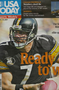USA Today Sports Weekly, Dec. 5-11, 2007 - Ready to Win