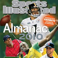 Ben on the cover...of the Sports Illustrated 2010 Almanac.