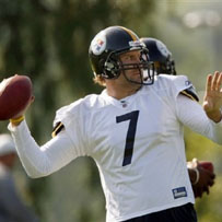 Ben during training camp.