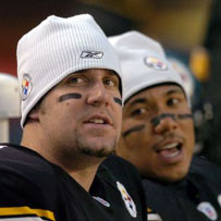 Ben and Hines Ward.