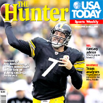 Ben on the cover of the USA Sports Weekly issue - Nov. 25th-Dec. 1, 2009.